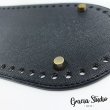 画像8: No.21399A 楕円形 26×12cm 　穴60目 穴5mm 　クロスマーク 4色　高品質 (8)