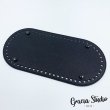 画像7: No.21399B 楕円形 26×12cm 　穴60目 穴5mm 　クロスマーク　4色　高品質 (7)