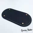 画像2: No.21399A 楕円形 26×12cm 　穴60目 穴5mm 　クロスマーク 4色　高品質 (2)