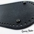 画像8: No.21399B 楕円形 26×12cm 　穴60目 穴5mm 　クロスマーク　4色　高品質 (8)